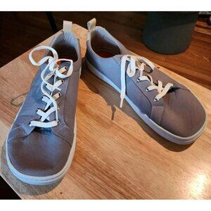 Origo Barefoot The Everyday Sneaker - Mens US Size 10.5 Light Gray Grey Cotton